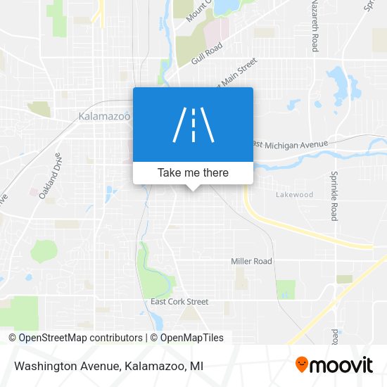 Mapa de Washington Avenue