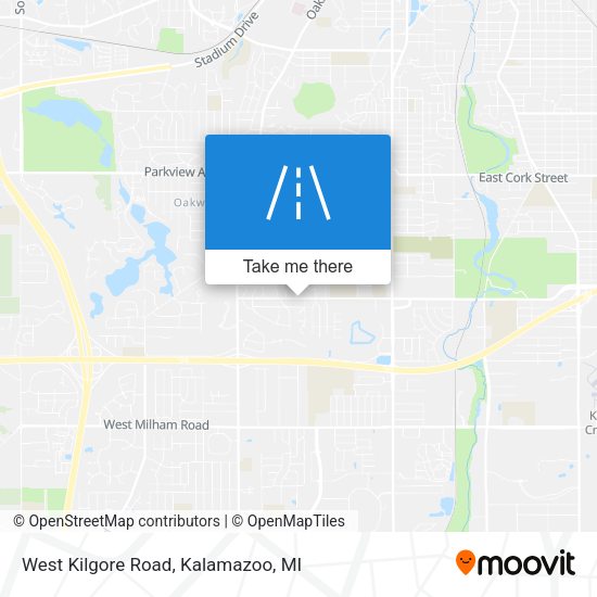 Mapa de West Kilgore Road