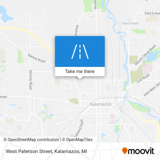 Mapa de West Paterson Street