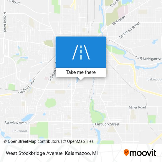West Stockbridge Avenue map