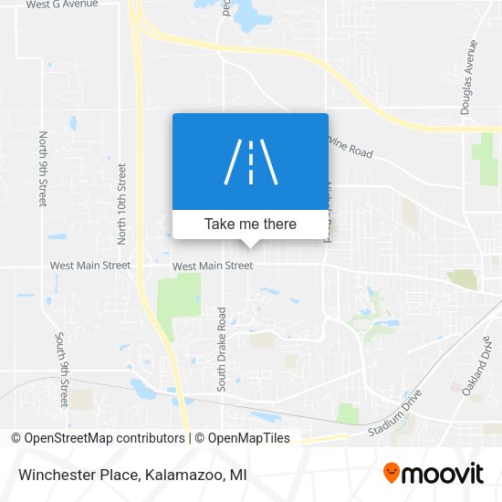 Winchester Place map