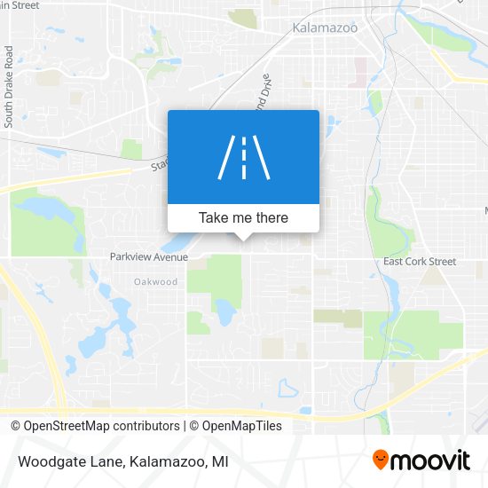 Mapa de Woodgate Lane