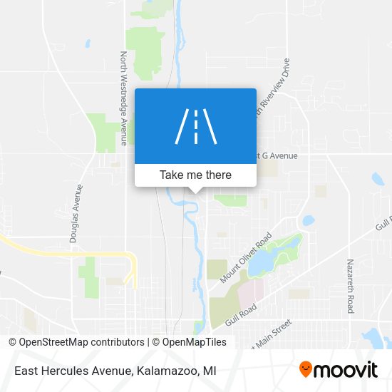 Mapa de East Hercules Avenue