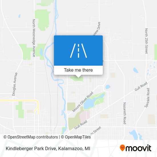 Kindleberger Park Drive map