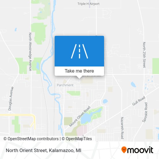 North Orient Street map