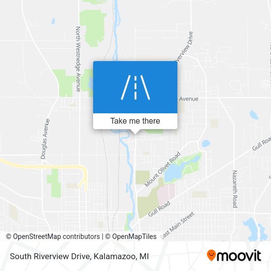 South Riverview Drive map
