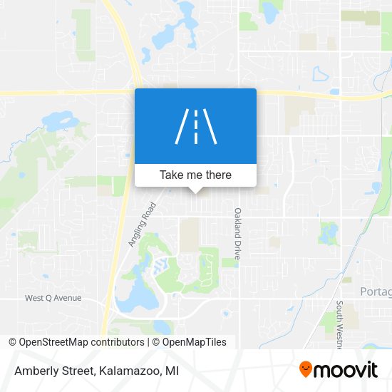 Amberly Street map