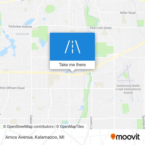 Mapa de Amos Avenue