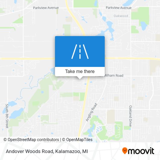 Mapa de Andover Woods Road