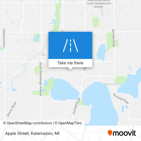 Apple Street map