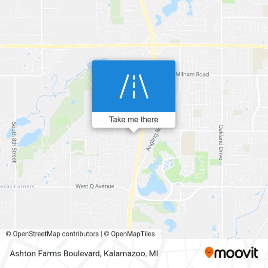 Ashton Farms Boulevard map