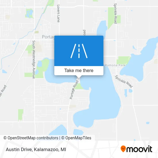 Austin Drive map
