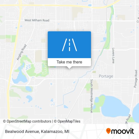 Mapa de Bealwood Avenue
