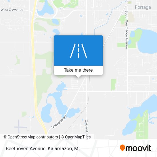 Mapa de Beethoven Avenue