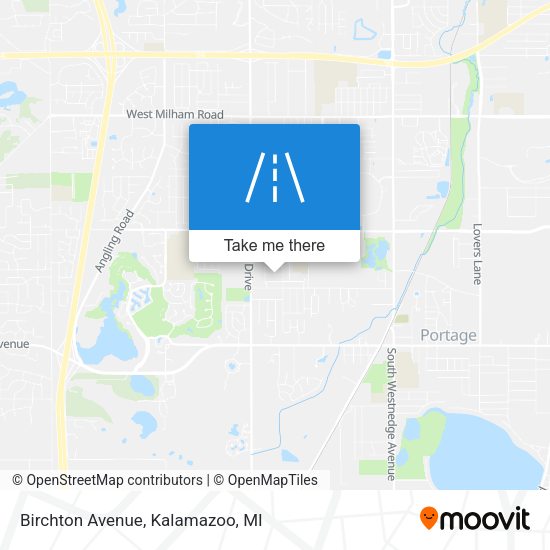 Mapa de Birchton Avenue