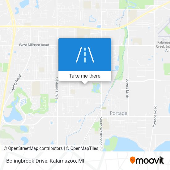 Mapa de Bolingbrook Drive