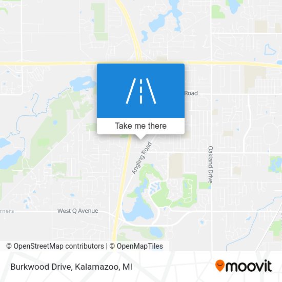 Mapa de Burkwood Drive