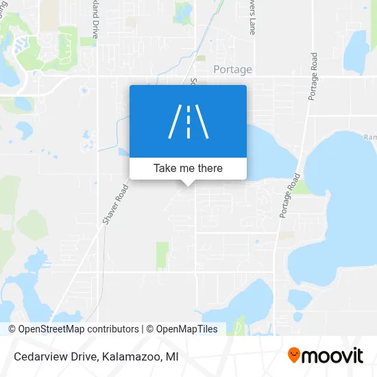 Cedarview Drive map
