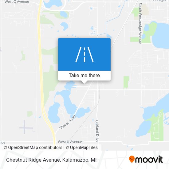 Chestnut Ridge Avenue map