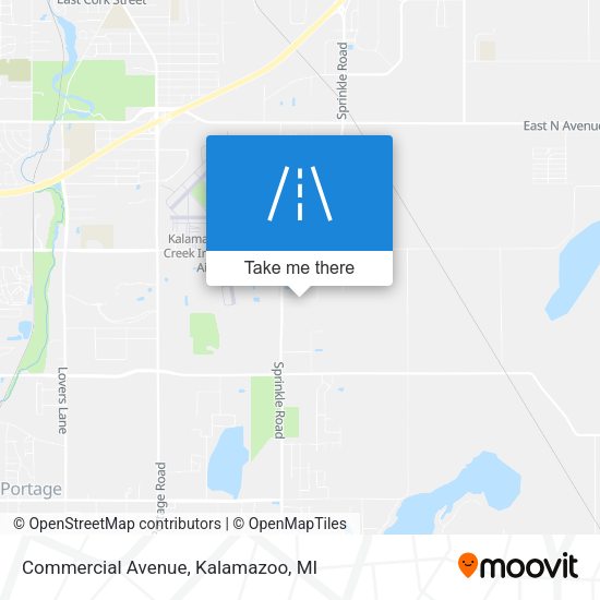 Mapa de Commercial Avenue