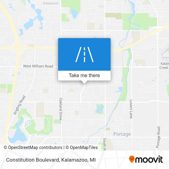 Constitution Boulevard map