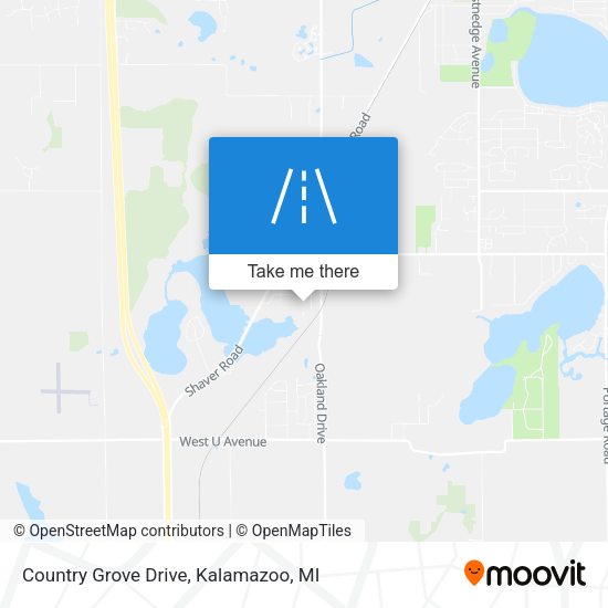 Country Grove Drive map