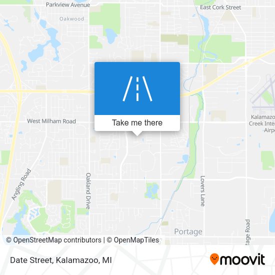 Mapa de Date Street