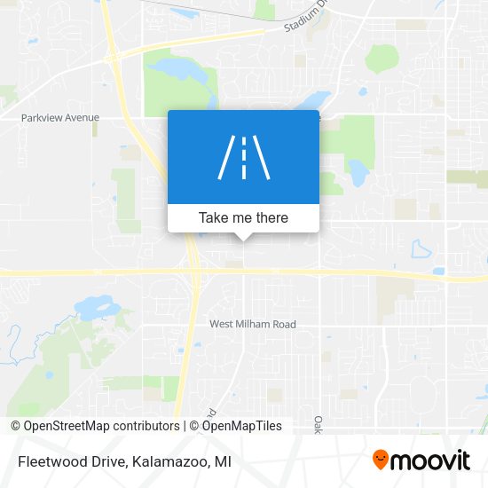 Fleetwood Drive map