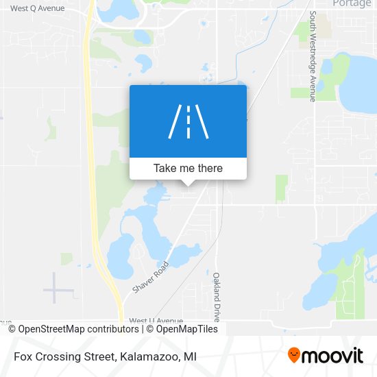 Fox Crossing Street map