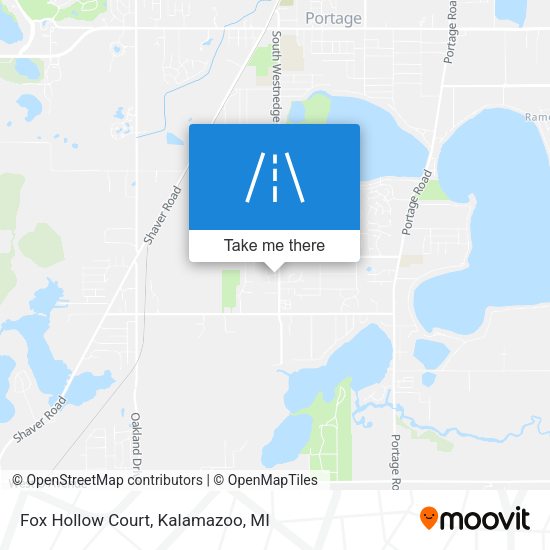 Mapa de Fox Hollow Court