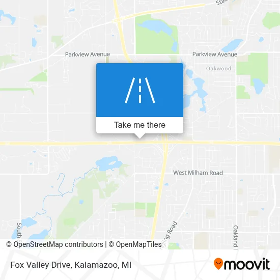 Fox Valley Drive map