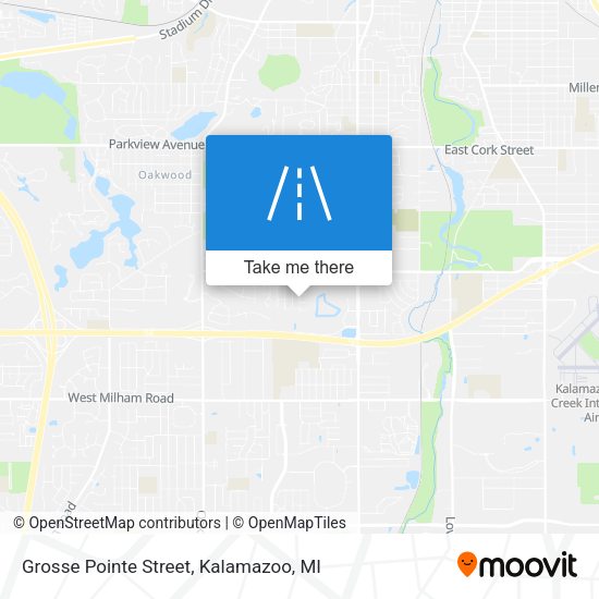 Grosse Pointe Street map