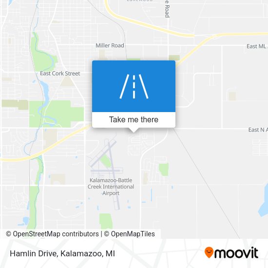 Mapa de Hamlin Drive