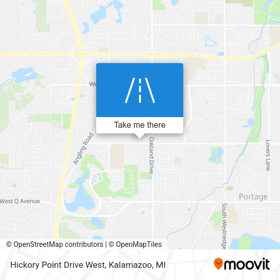 Mapa de Hickory Point Drive West