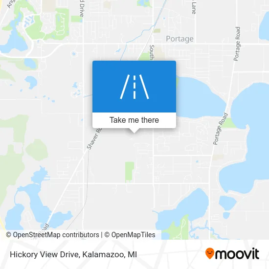 Hickory View Drive map