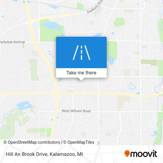 Hill An Brook Drive map