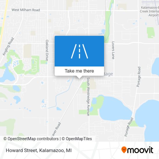 Mapa de Howard Street