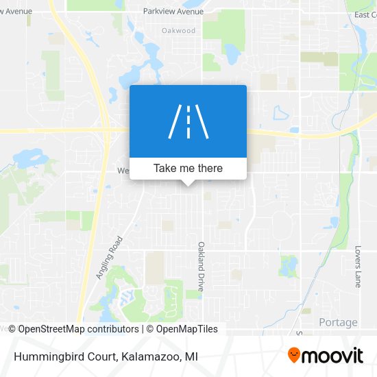 Mapa de Hummingbird Court