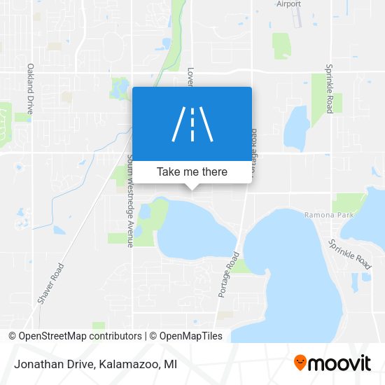 Mapa de Jonathan Drive