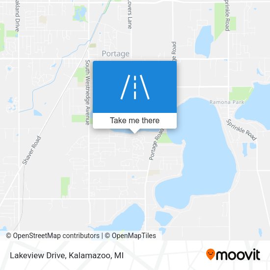 Lakeview Drive map