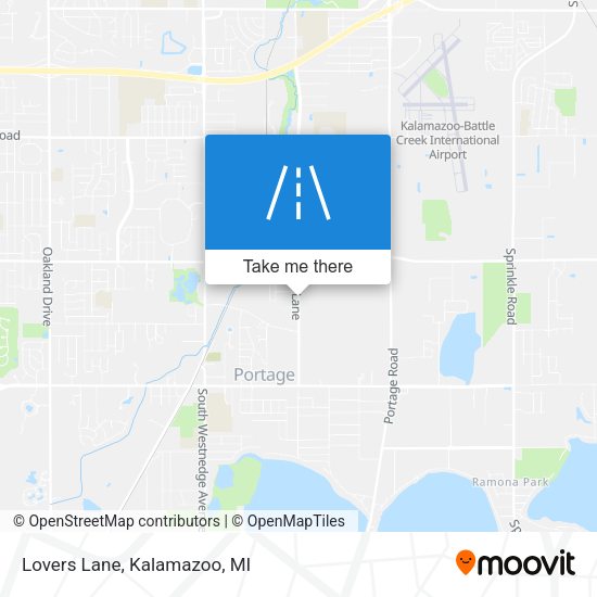 Mapa de Lovers Lane