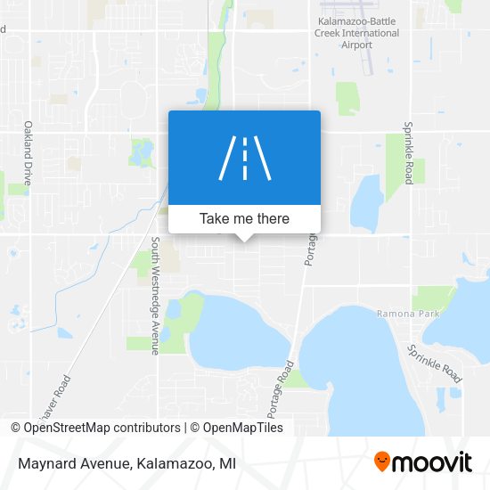 Maynard Avenue map