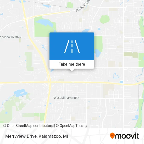 Merryview Drive map