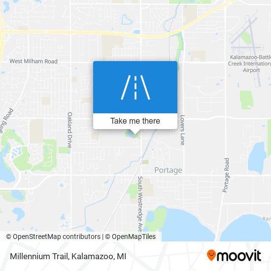 Millennium Trail map