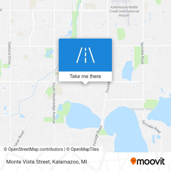 Mapa de Monte Vista Street