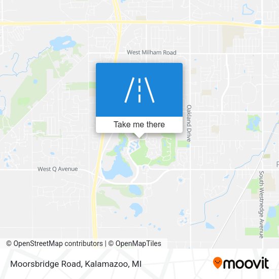 Mapa de Moorsbridge Road