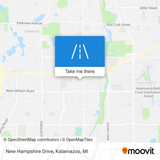 New Hampshire Drive map