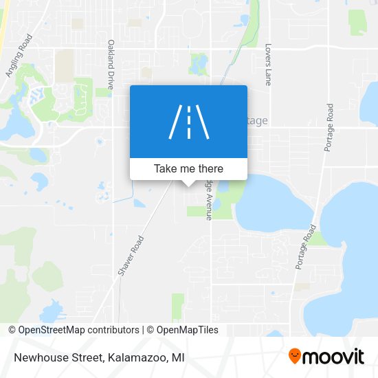 Mapa de Newhouse Street