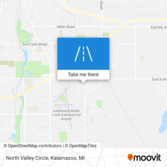 North Valley Circle map