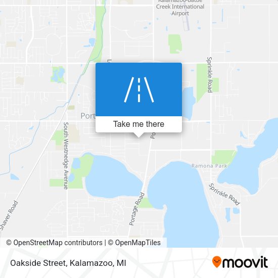 Mapa de Oakside Street